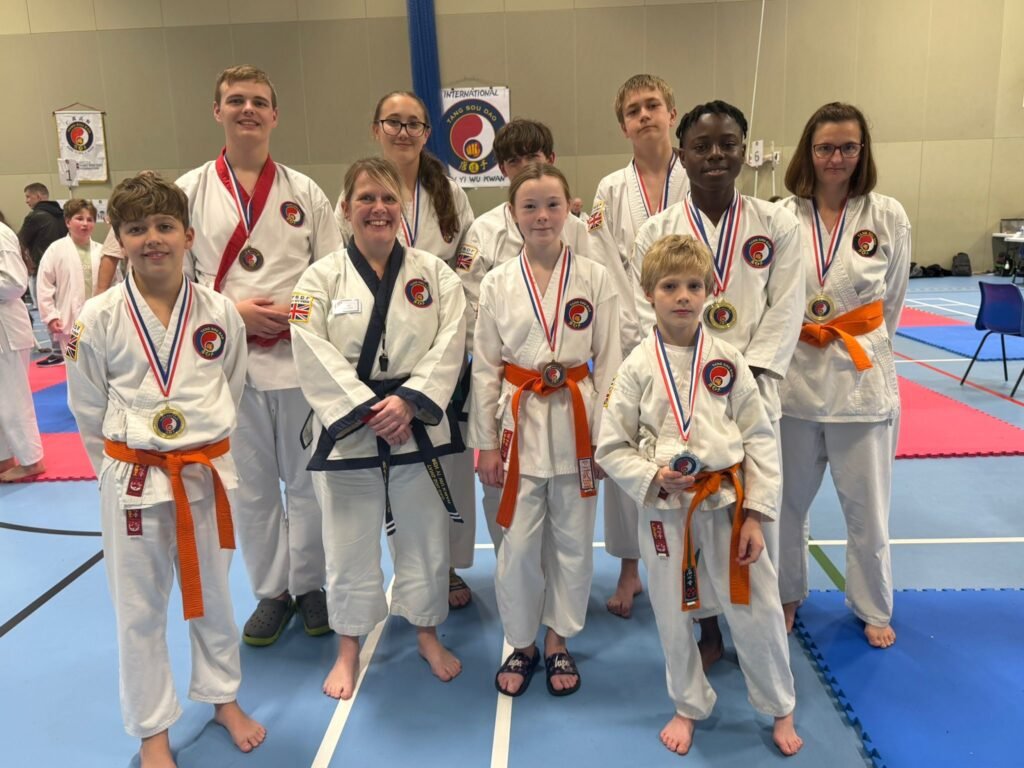 Rainham Tang Sou Dao Competitors with medals